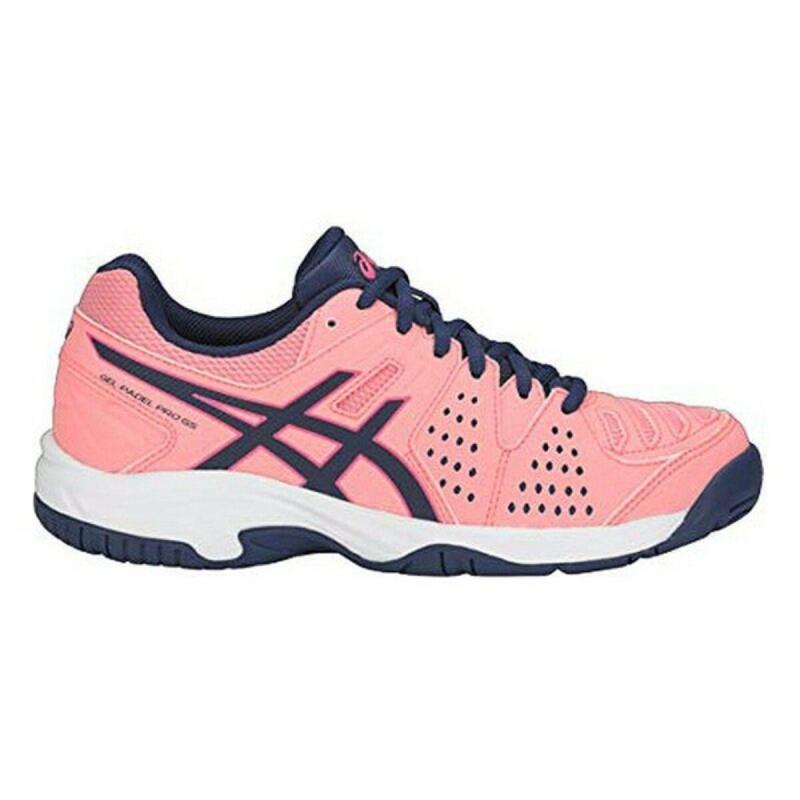 Lyserød Padel Træner til Børn - Asics Gel Pro 3